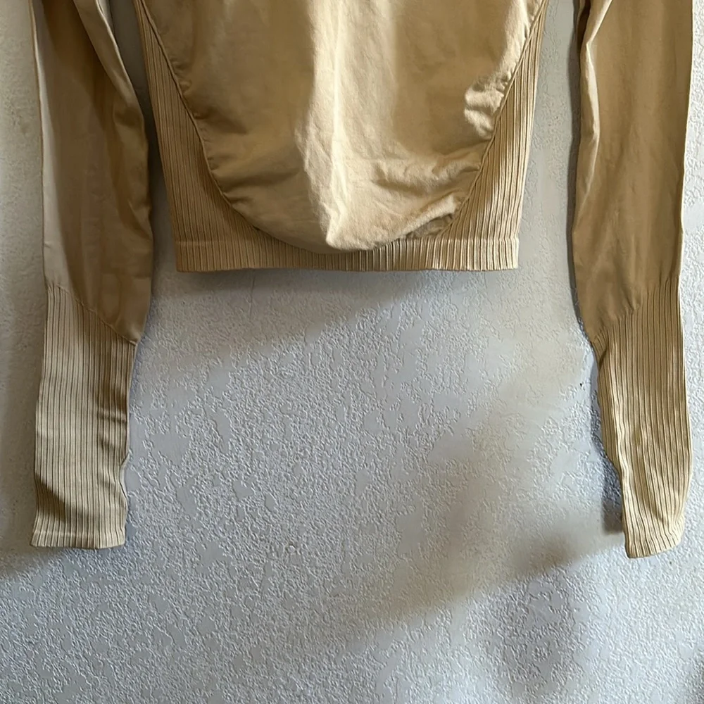 NWOT Free People Movement | Good Karma High-Neck Layer Top | M/L